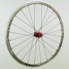 28 Zoll Novatec Carbon/Alu Rennrad Laufradsatz rot / Mach1 VIA32 / DT Competition 1710 g