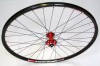 26 Zoll MTB Novatec Light Disc rot / DT Swiss XR 400 / D-Light 1525 g Laufradsatz