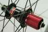 28 Zoll Novatec Carbon/Alu Rennrad Laufradsatz schwarz / Mach1 VIA32 / DT Competition 1710 g