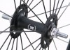 28" Novatec Fixie Wheels - FLIP FLOP - Ryde DP18- komplett schwarz