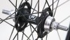 28" Novatec Fixie Wheels - FLIP FLOP - Ryde DP18- komplett schwarz